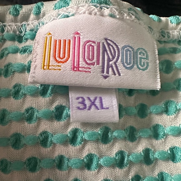 3XL LuLaRoe Polka Dot Gigi - Picture 3 of 4